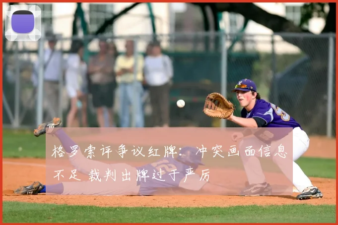 格罗索评争议红牌:冲突画面信息不足 裁判出牌过于严厉